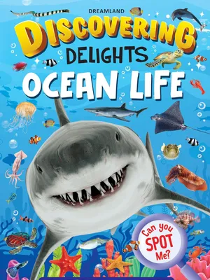 Ocean Life Discovering Delights Flap Book for Kids Age