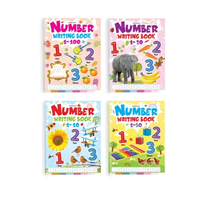 Number Writing book (4 titles) Pack