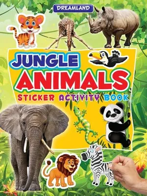 Sticker Activity Book - Jungle Animals