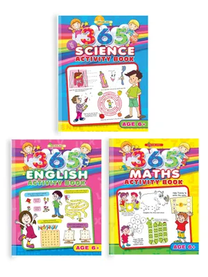 365 Activity Books pakc (3 Titles)