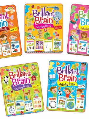 Brilliant Brain Activity Books - 5 Titles)