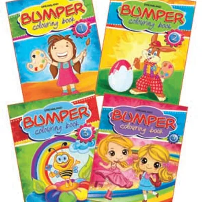 Bumper Colouring Books - (4 Titles)