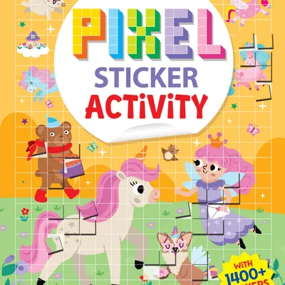 Pixel Sticker Activity Book: Twinkle's Dream – Over 1,400 Stickers for Kids Age 4+ | Magical Pixel Art Scenes, Sticker Puzzles