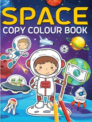 Space Copy Colour Book