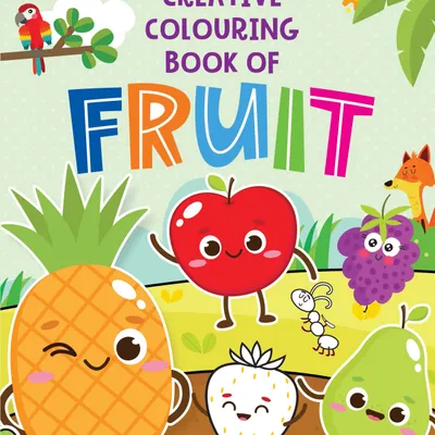 Creative Colouring Book - Fruits