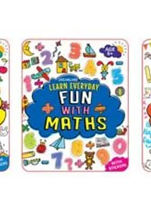 Learn Everyday 3 Books Pack for Children Age 6+