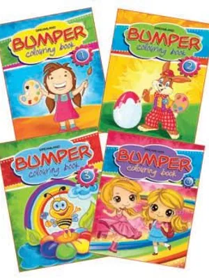 Bumper Colouring Books - (4 Titles)