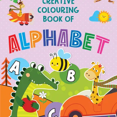Creative Colouring Book - Alphabet