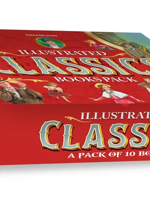 Illustrated Classics Story Pack - Illustrated Abridged Classics for Children with Practice Questions