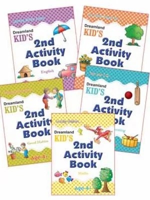 Kid's 2nd Activity Age 4+ - Pack (5 Titles)