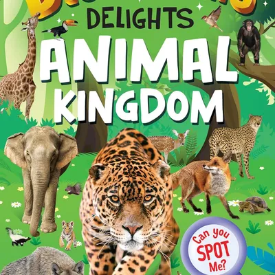 Animal Kingdom Discovering Delights Flap Book for Kids Age 4 - 10 years