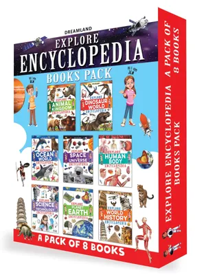 Explore Encyclopedia Books Pack - A Set of 8 Books