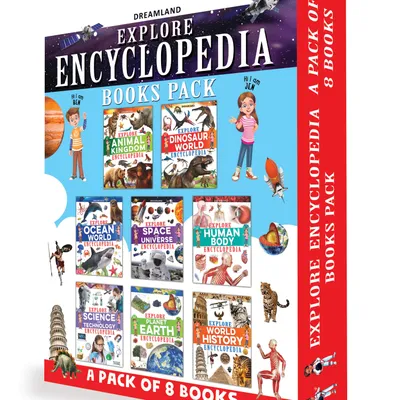 Explore Encyclopedia Books Pack - A Set of 8 Books