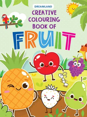 Creative Colouring Book - Fruits