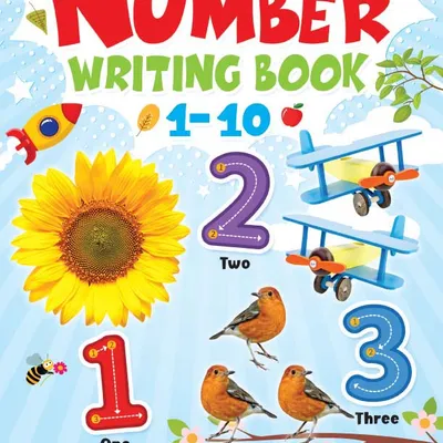 Number Writing Book 1-10