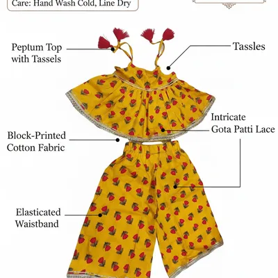 PLAZO PANT SET