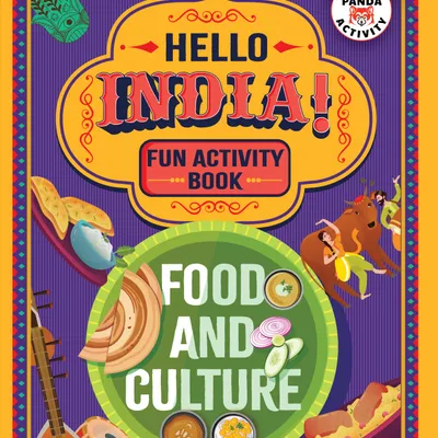 Hello India! Fun India Activity Book: Food and Culture