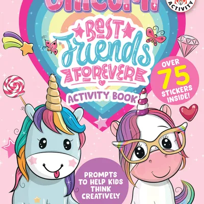 Unicorn Best Friends Forever Activity Book