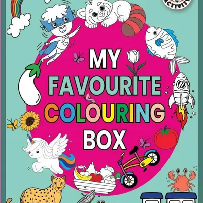 My Favourite Colouring Book Box (Set of 10 Books)