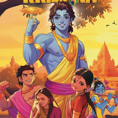 The Story of Krishna: Classic Indian Comics