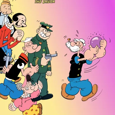 The Tale Of Purple Pearl, Spirits And Sorcery - Popeye The Sailor