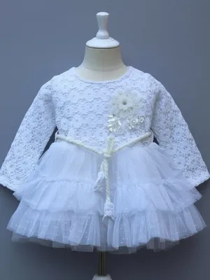 Party Wear Frock | Lace Bodice & Layered Net Dress