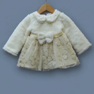 Winter Baby Girl Party Dress