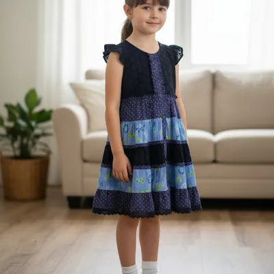 Patch chiken frock