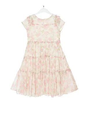 Frockwala Girls Long Cotton Lined Dress