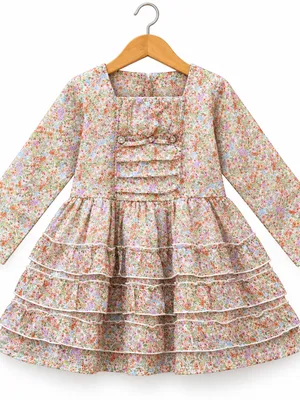 Girls Premium Chiffon Frock