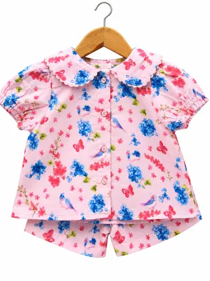 Girls’ Cotton Co-ord Set