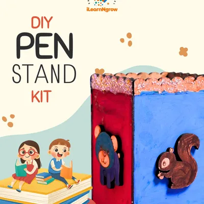ilearnngrow Teeny Tiny DIY Pen Stand