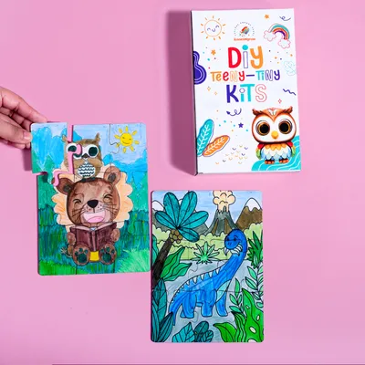 ilearnngrow Teeny Tiny DIY Puzzle