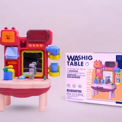ilearnngrow Pretend Play Washing table