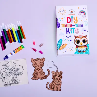 ilearnngrow Teeny Tiny DIY Animal Painting