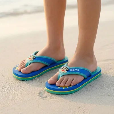 Premium Monkey V Shape Flip Flops For Unisex