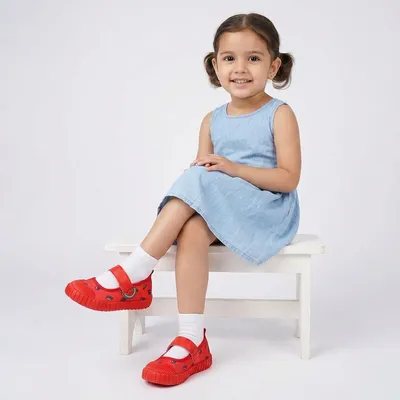 Premium Watermelon Ballerinas Red Girls Red