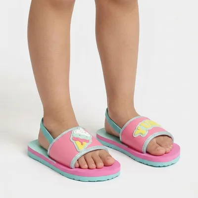 Premium Ice Cream Artistic Sliders Pink Unisex Pink