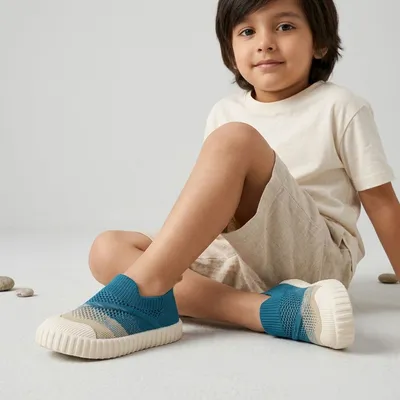 Shady Toddlers First Step Breathable Shoes Tealblue Unisex Tealblue
