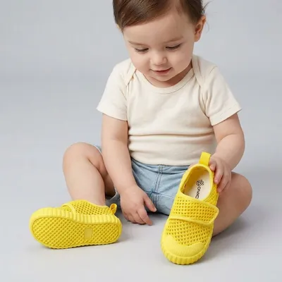 Airy Toddlers First Step Breathable Shoes For Unisex