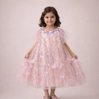 Pink Party Dress (CA006)