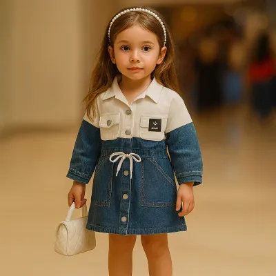 Denim Blue Co-ord Set (SW037)