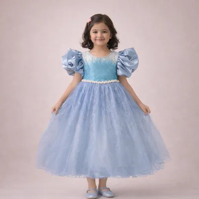 Light Blue Party Dress (CA005)