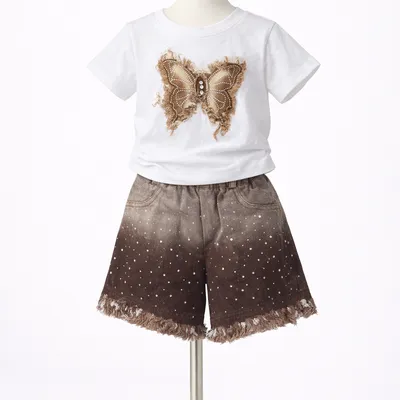 White Shorts Set (CA065)