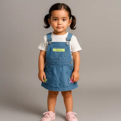 Light Blue Denim Co-ord Set (SW021)