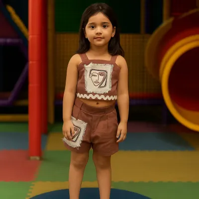Light Brown Co-ord Set (SW042)