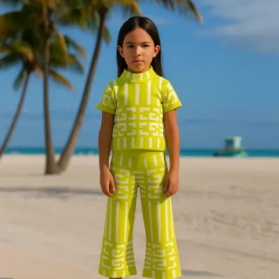 Neon Green Co-ord Set (SW005)
