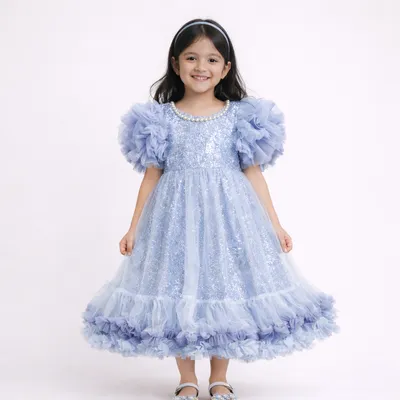 Grey Party Dress (CA003)