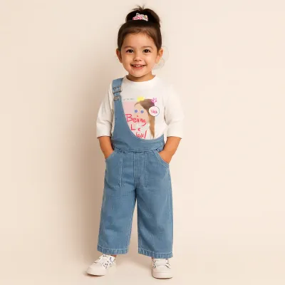 Light Blue Denim Co-ord Set (SW020)