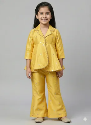 Yellow Booti Co ord set